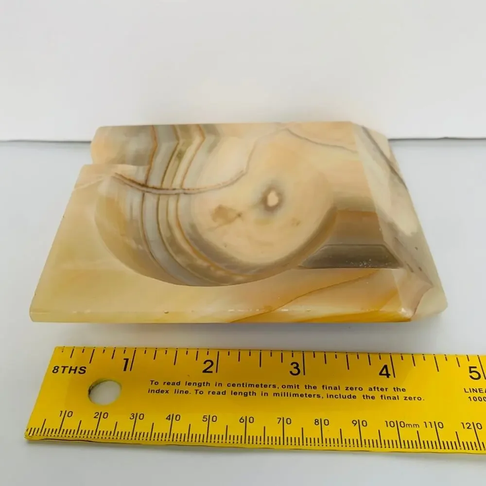 MCM Onyx Stone Ashtray